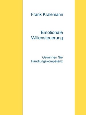 cover image of Emotionale Willensteuerung